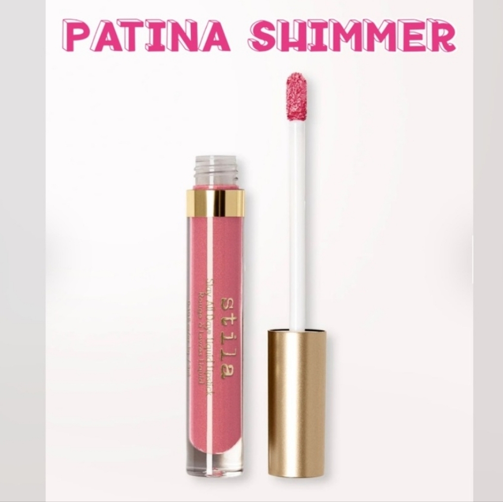 ❇️🧚‍♀️PATINA SHIMMER Stila Stay All Day Liquid Lipstick NWOBox